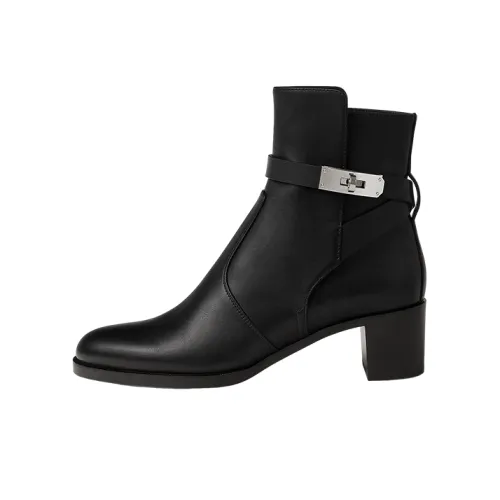 HERMES Frenchie Ботильоны Женские Черный