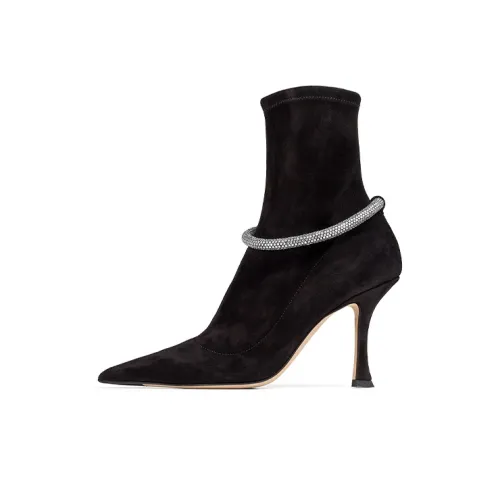 Jimmy Choo Leroy 90 Ботильоны Женские Черные