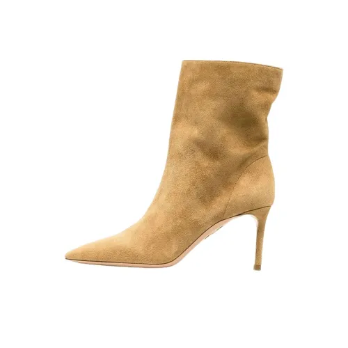 AQUAZZURA Botильоны 8 см Женские Коричневый