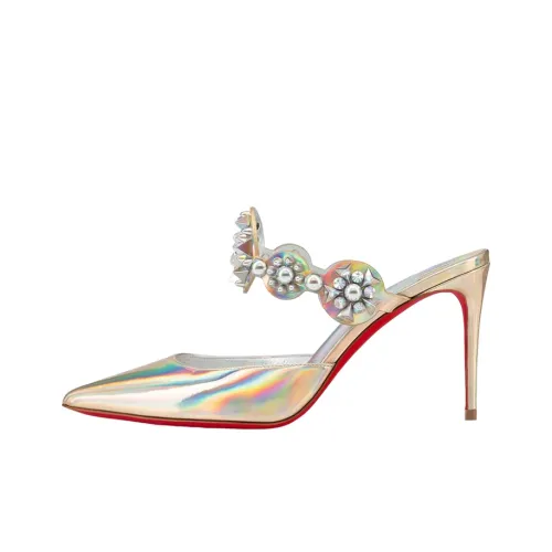 CL Узкий каблук Высокие каблуки Женские Золото