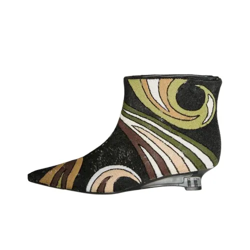 EMILIO PUCCI Puccing Ботильоны 2 см Женские Черные