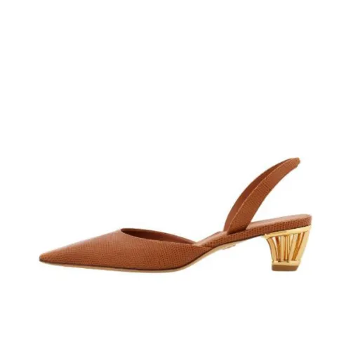 Ferragamo Высокие каблуки Коричневый Женские