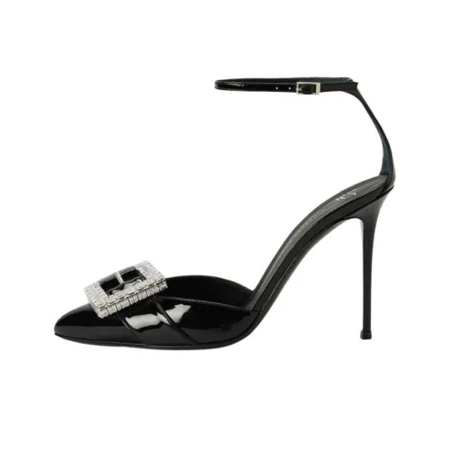 Giuseppe Zanotti GZ Узкий каблук Высокие каблуки 10,5 см Женские Черный