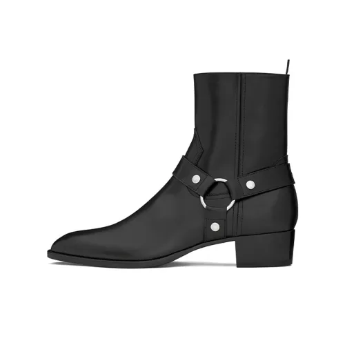 SAINT LAURENT Wyatt Ботильоны Мужской Черный