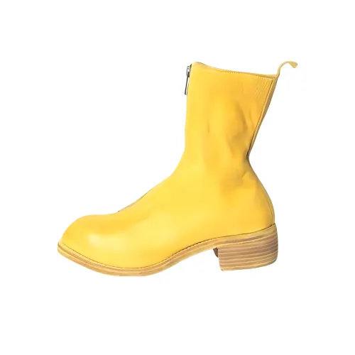 GUIDI PL2 Ботильоны Женские Желтые