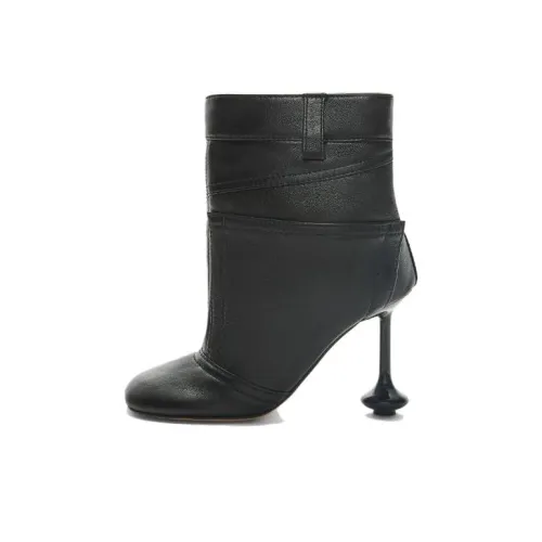 LOEWE Toy Ботильоны Черные Женские