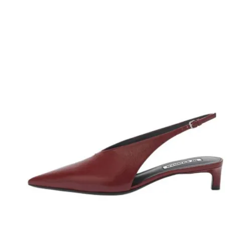 JIL SANDER Высокие каблуки Красный Женские