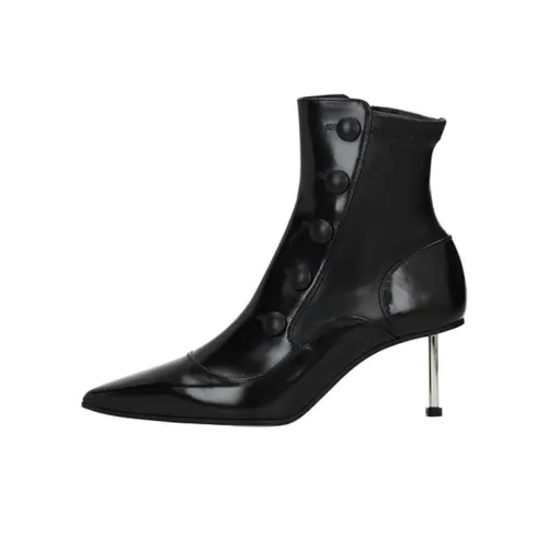 Alexander McQueen Ботильоны Женские Черные