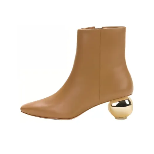 CULT GAIA Ботильоны 5,7 см Женские Коричневые