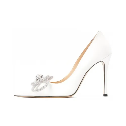 MACH MACH Узкий каблук Высокие каблуки 11 см Женские Белые