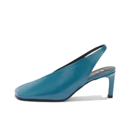 JIL SANDER Высокие каблуки Синие Женские