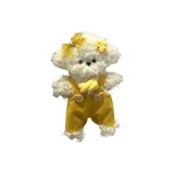 Желтые комбинезоны, кудрявый щенок [набор материалов для самостоятельной сборки]