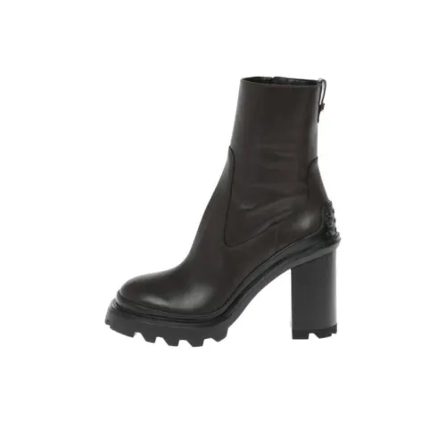 TOD'S Модные ботильоны женские коричневые