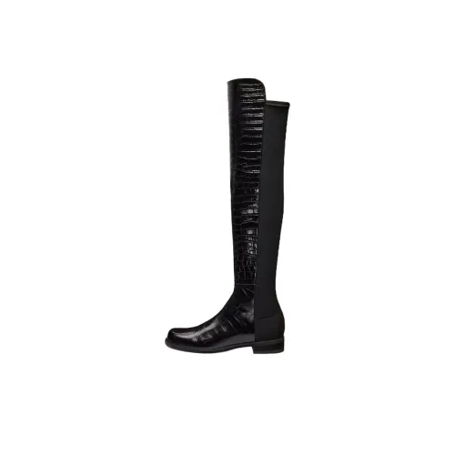 Stuart Weitzman SW 5050 Over The Knee Boots Женские Черные