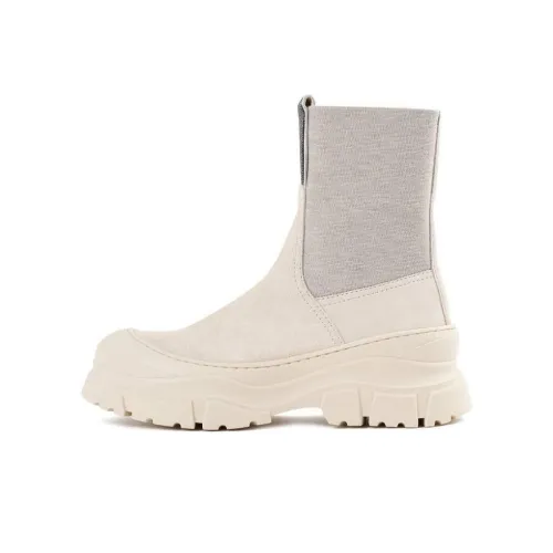 Brunello Cucinelli Monili Ботильоны Бежевые Женские