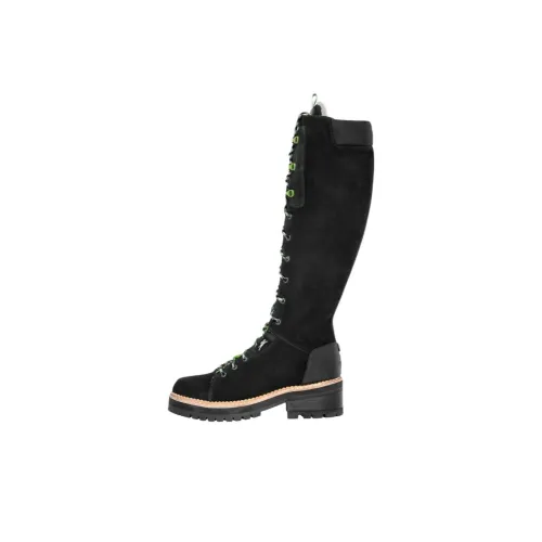 LONGCHAMP Женские высокие сапоги на молнии черные