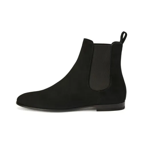 Giuseppe Zanotti GZ Blaas Осенний Зимний Анклевый Челси Мужской Черный