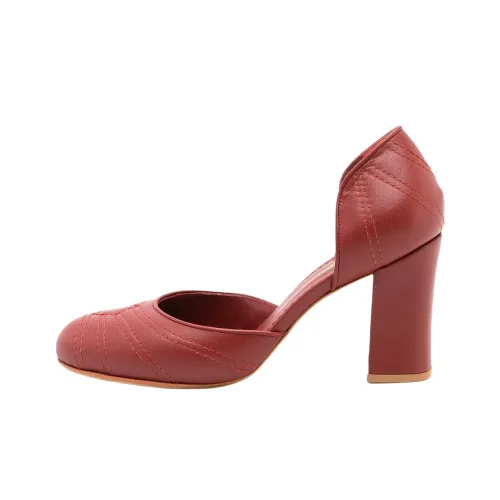 Sarah Chofakian Henri Высокие каблуки 7,5 см Женские Красный
