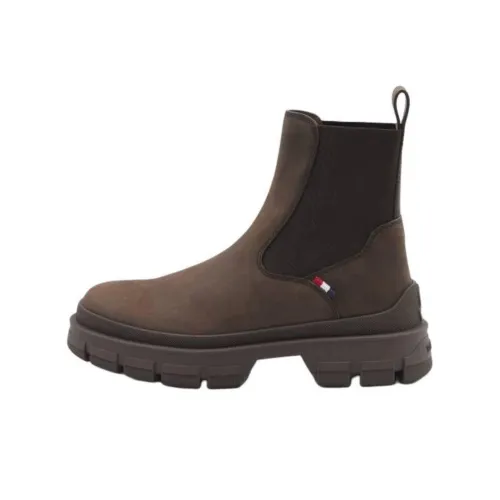 Moncler Hevea Короткий Челси Мужской Коричневый