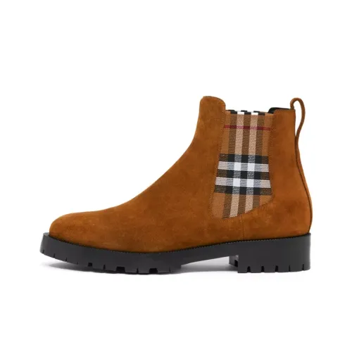 Burberry Винтаж Ankle Длина Челси Женские Коричневый