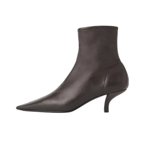 TOTEME Ботильоны 5,5 см Женские Bark Коричневый