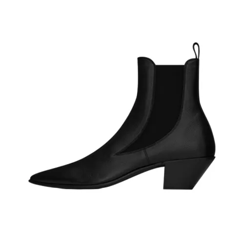 SAINT LAURENT Короткий Челси 5 см Мужской Черный