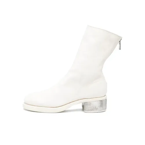 GUIDI Crew Martin Boot Женские Белые
