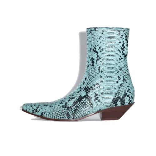 Acne Studios Женские ботильоны светло-синие