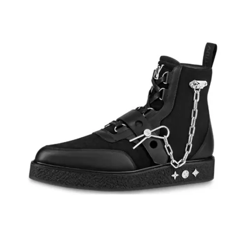 LOUIS VUITTON Creeper Ботильоны Мужской Черный