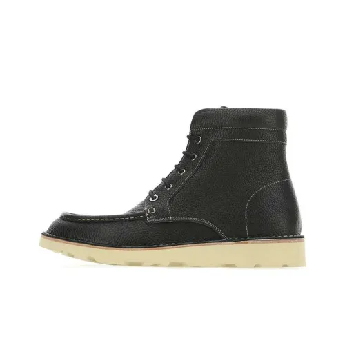 FERRAGAMO Ankle Boot Martin Мужской Черный