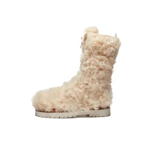 MAGDA BUTRYM Короткий MID Голень Сноубутсы Женские Кремово-белый