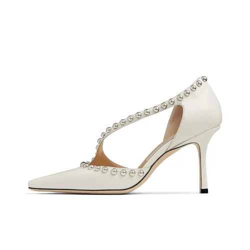 Jimmy Choo Rilea 85 Высокие каблуки 8,5 см Женские Серебряные