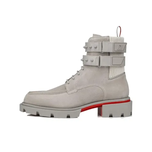 Christian Louboutin Ботильоны Серый Мужской