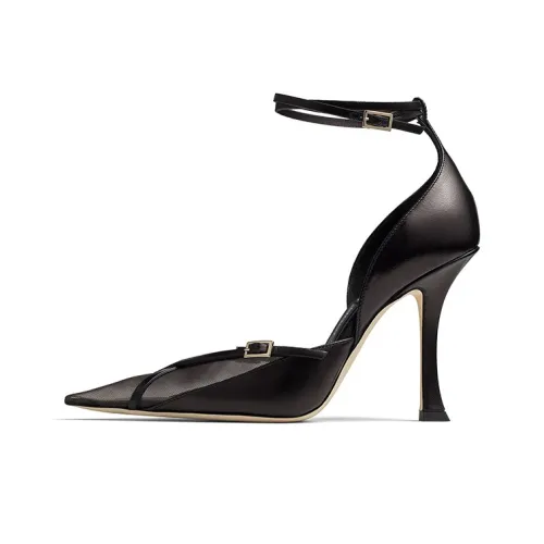 Mugler x Jimmy Choo Высокие каблуки Женские Черный