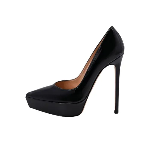 GIANVITO ROSSI Узкий каблук Высокие каблуки 14 см Женские Черный