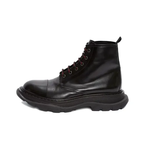 Alexander McQueen Tread Ботильоны Мужские Черные