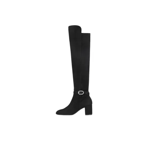 Stuart Weitzman SW 5050 Over The Knee Boots 6 см Женские Черные