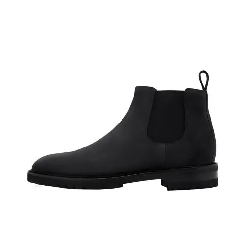 MANOLO BLAHNIK BROMPTON Короткий Челси 2,5 см Мужской Черный