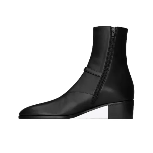SAINT LAURENT Ботильоны 4,5 см Мужской Черный