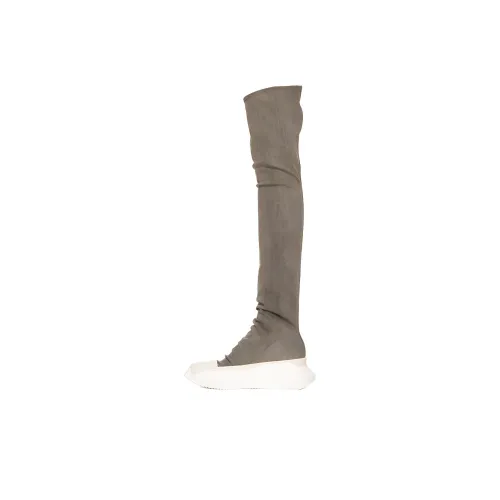 Rick Owens DRKSHDW Ботинки выше колена, тауповые, женские