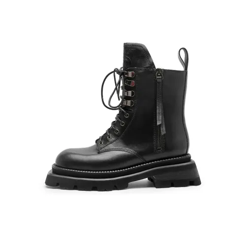 CERRUTI 1881 ботинки Martin High Top черные женские