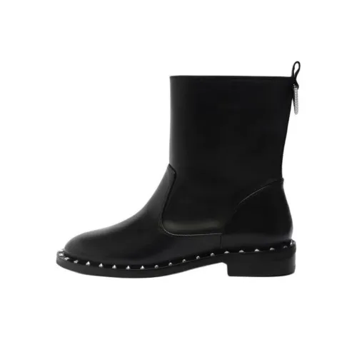 Schutz Bennie MID Cal Ботильоны Женские Черный