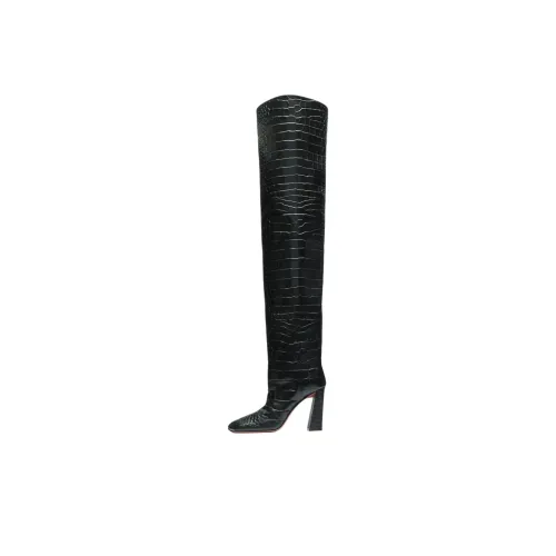AMINA MUADDI Over The Knee Boots 9,5cm Женские Черные