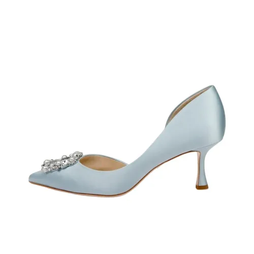 Badgley Mischka Fabia D'Orsay Высокие каблуки 6,5 см Женские Синий