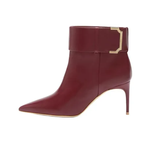 Malone Souliers Rossella Botильоны 7 см Женские Красные