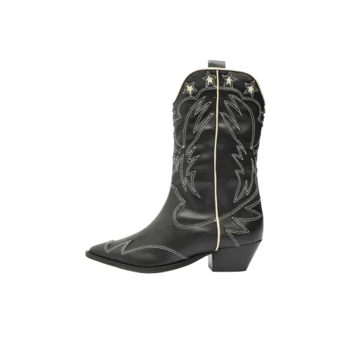 Schutz Cicera West Botильоны 4CM Женские Черный