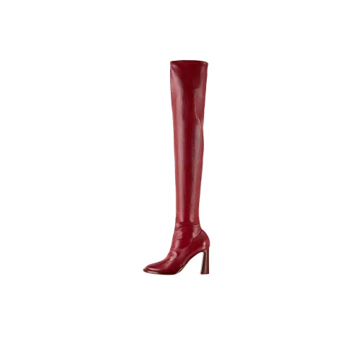 Patrizia Pepe Over The Knee Boots 9,5cm Женские Red