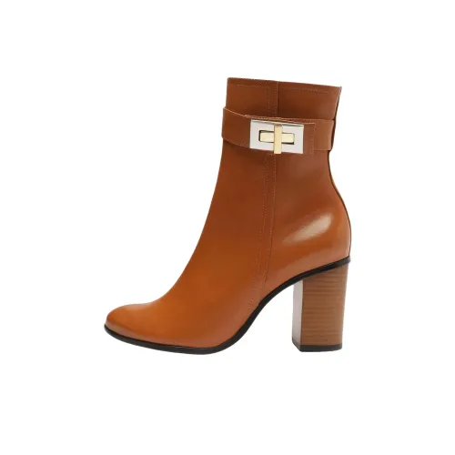 Schutz Lucienne Ботильоны 8,5 см Женские Коричневые