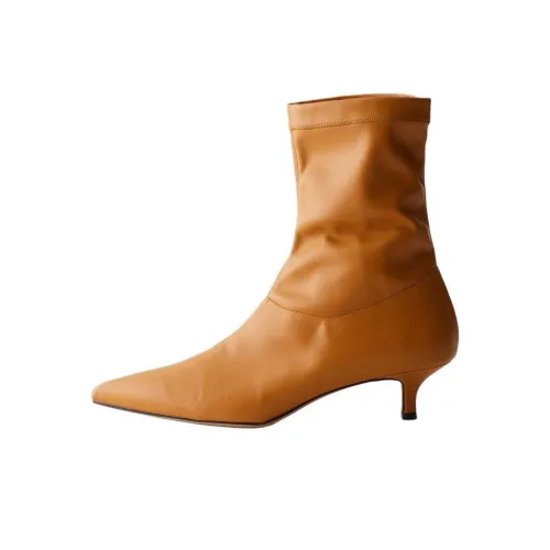 TIBI CADEN Ботильоны Женские Светло-Коричневый