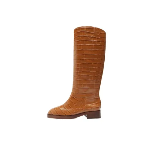Schutz Terrance Вверх Колено Высокие сапоги Женские Коричневый